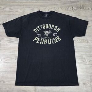 Pittsburg Penguins Old Time Hockey Tee - Men's/Unisex Size Large